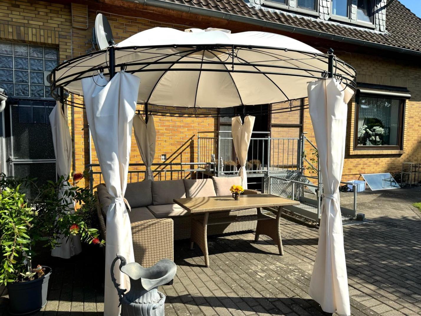 Ferien-Whg Stuenkel Nahe Steinhuder Meer Mit Garten Und Balkon Екстер'єр фото
